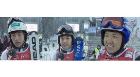 2019-20 FIS ALPINE WORLD CUP LEVI 日本男子チーム レース後interrview