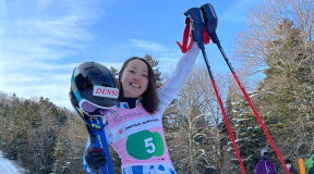 第100回 全日本スキー選手権アルペン競技会　女子SL速報結果