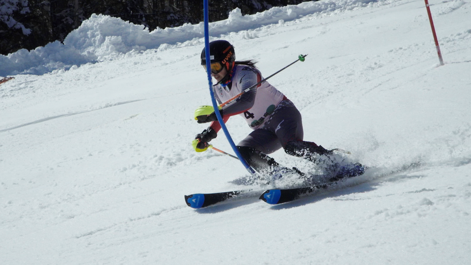 2023全日本スキー選手権大会 アルペン競技、女子SL！